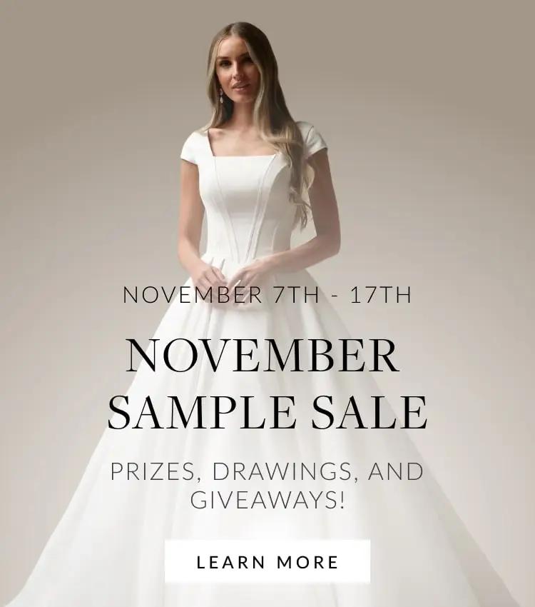 November Sample Sale at Ferndales Mobile